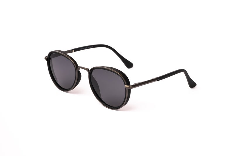 VEGAS Full Rim Oval Unisex Grey  Sunglasses V2071 S C5 - Image 2